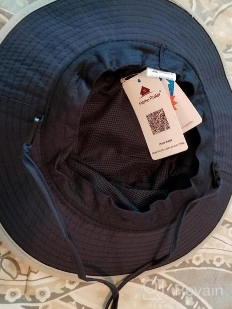 img 1 attached to 👒 UPF50 Bucket Hat for Toddler Boy - Home Prefer Boys' Accessories review by Jim Bijelic