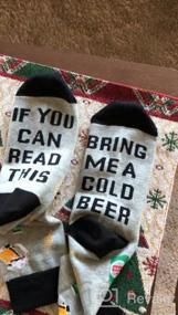 img 5 attached to Women'S Zmart Funny Socks - 'If You Can Read This' Novelty Gifts For Teen Girls