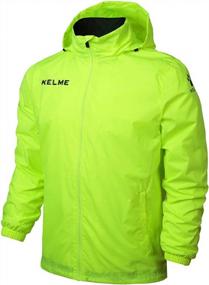img 4 attached to Stay Dry And Protected On The Sideline With KELME Men'S Weatherproof Soccer Training Jacket