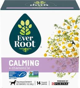 img 4 attached to Relieve Dog Anxiety With EverRoot Calming Liquid Pack With Chamomile By Purina - 14 Ct. Box