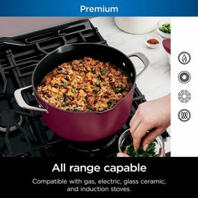 img 2 attached to Unleash Your Inner Chef With Ninja'S NeverStick PossiblePot Premium Set - 7 Quart Capacity, Nonstick, Durable And Oven Safe To 500°F