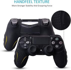 img 3 attached to Enhance Your Gaming Experience With CHINFAI PS4 Controller Skin Grip + Bonus Thumb Grips