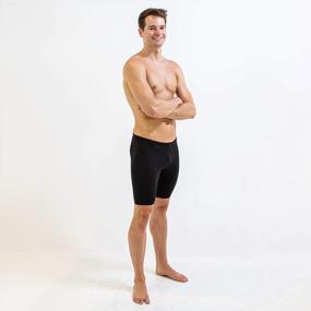 img 2 attached to Streamline Your Swim With FINIS Men'S Standard Jammer Swimwear