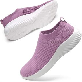 img 4 attached to 👟 DUOYANGJIASHA Women's Breathable Lightweight Athletic Sneakers