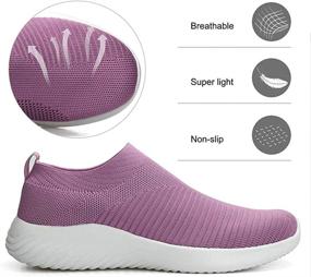 img 2 attached to 👟 DUOYANGJIASHA Women's Breathable Lightweight Athletic Sneakers