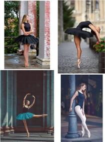 img 2 attached to Arshiner Women'S Ballet Tank Leotards: Stylish Gymnastics Dance And Ballerina Bodysuit