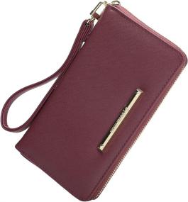 img 4 attached to Bybetermon Womens Wallet Wristlet Blocking Women's Handbags & Wallets : Wallets