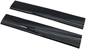 img 2 attached to PS3 Slim 4000 Console Side Bar Housing Shell Replacements: Left And Right Faceplate Panels For Repair - Compatible With Playstatoin 3 PS3 - Repair Parts, 1 Pair