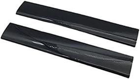 img 1 attached to PS3 Slim 4000 Console Side Bar Housing Shell Replacements: Left And Right Faceplate Panels For Repair - Compatible With Playstatoin 3 PS3 - Repair Parts, 1 Pair