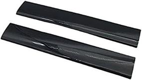img 3 attached to PS3 Slim 4000 Console Side Bar Housing Shell Replacements: Left And Right Faceplate Panels For Repair - Compatible With Playstatoin 3 PS3 - Repair Parts, 1 Pair