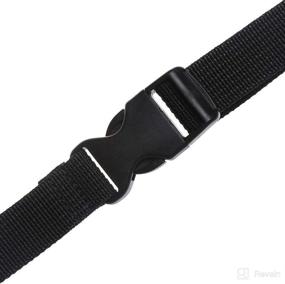 img 1 attached to 🔒 Antook Tie Down Straps for RV Trailer Cover: 40 ft Lashing Straps with Quick Release Buckle (2 PCs)