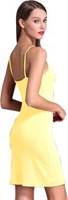 img 3 attached to 👚 Medium Women's Clothing - Lingerie, Sleep & Lounge: Spaghetti Strap Camisole for Women