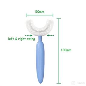 img 1 attached to 🪥 The Ultimate SHNOKER Toothbrush: U-Shaped Grade Silicone for Exceptional Dental Care