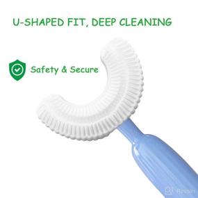 img 2 attached to 🪥 The Ultimate SHNOKER Toothbrush: U-Shaped Grade Silicone for Exceptional Dental Care