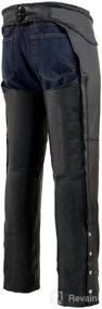 img 3 attached to 👖 Milwaukee Classic Braided Men's Chaps