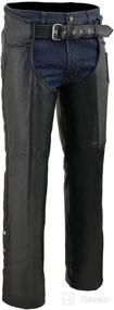 img 4 attached to 👖 Milwaukee Classic Braided Men's Chaps