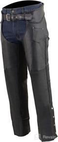 img 1 attached to 👖 Milwaukee Classic Braided Men's Chaps