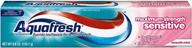 🦷 aquafresh strength sensitive whitening toothpaste: superior oral care for sensitive teeth logo