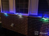 img 1 attached to Illuminate Your Outdoors With SUNFACE Solar Deck And Fence Post Lights - All-Night Permanency (6Pack) review by Don Santos