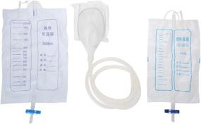 img 2 attached to YINUODAY Portable Silicone Urinal: 2 Urine Catheter Bags For Men & Women Incontinence Care