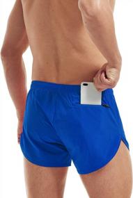 img 2 attached to Men'S 3 Inch AIMPACT Running Shorts With Pockets For Jogging, Track & Road Running