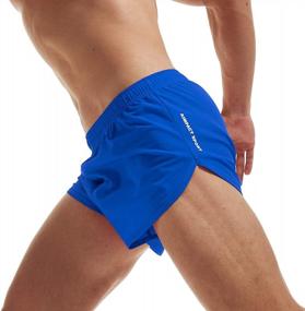 img 4 attached to Men'S 3 Inch AIMPACT Running Shorts With Pockets For Jogging, Track & Road Running