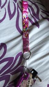 img 6 attached to Buttonsmith Cherry Blossom Premium Lanyard - With Buckle And Flat Ring - Made In The USA