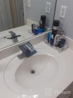 картинка 1 прикреплена к отзыву 💧 ROVATE LED Chrome Bathroom Sink Faucet with Waterfall Glass Spout - Single Hole or 3 Hole, 4 Inch Centerset от Julio Avikunthak