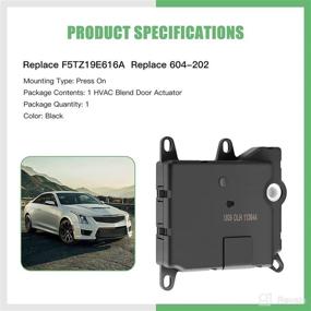 img 2 attached to 🔧 Replacement Air Door Actuator for FORD EXPEDITION, RANGER, NAVIGATOR, MOUNTAINEER – HVAC Heater Blend Door Actuator