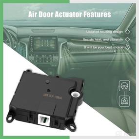 img 1 attached to 🔧 Replacement Air Door Actuator for FORD EXPEDITION, RANGER, NAVIGATOR, MOUNTAINEER – HVAC Heater Blend Door Actuator