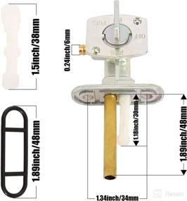 img 3 attached to Yingshop Petcock Switch Compatible Kawasaki