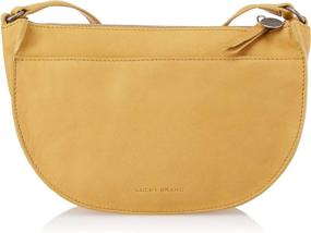 img 4 attached to Lucky Vala Crossbody SAFFRON 230 Women's Handbags & Wallets ~ Crossbody Bags