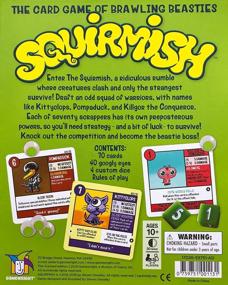 img 1 attached to Дайте волю дикой природе с карточной игрой Squirmish от Gamewright о свирепых разноцветных зверюшках!