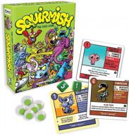 unleash the wild with gamewright's squirmish card game of ferocious multi-colored beasties! logo