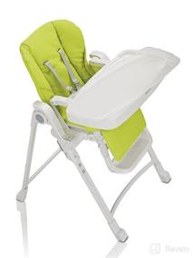 img 2 attached to 🍽️ Inglesina Gusto Folding Convertible High Chair: Premium Toddler Chair with Removable Tray and Cream Finish