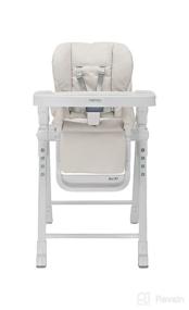 img 4 attached to 🍽️ Inglesina Gusto Folding Convertible High Chair: Premium Toddler Chair with Removable Tray and Cream Finish