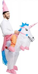 img 3 attached to Unleash Your Inner Unicorn With TOLOCO'S Inflatable Costume For Adults!