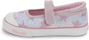 img 2 attached to 🎀 Glitter Flats - Weestep Toddler Little Girls' Sneaker Shoes