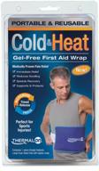 relieve pain and swelling with thermalon's large first aid cold and heat therapy wrap - 9"x16 logo