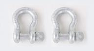 secure your load with higood 5/8" anchor shackles - carbon steel body and alloy steel pin, 2 pack logo