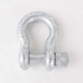 img 3 attached to Secure Your Load With HIGOOD 5/8" Anchor Shackles - Carbon Steel Body And Alloy Steel Pin, 2 Pack