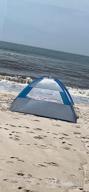 img 1 attached to Gorich UPF 50+ UV Protection Beach Tent Sun Shelter Canopy - Portable 3/4-5/6-7 Person Shade Tent, Lightweight & Easy Setup Cabana Beach Tent review by Rick Howlett