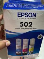 img 1 attached to Ultra-High Capacity EPSON T502 EcoTank Ink Bottle In Black (T502120-S) - Compatible With Selected Epson EcoTank Printers review by Anthony Daniels