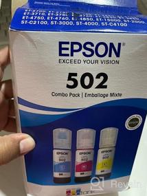 img 5 attached to Черная бутыль EPSON T502 EcoTank сверхвысокой емкости (T502120-S) — совместима с некоторыми принтерами Epson EcoTank
