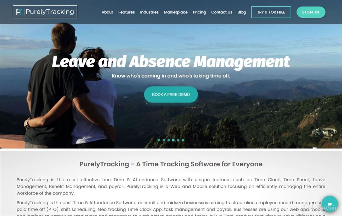 img 1 attached to PurelyTracking review by Corey Krull
