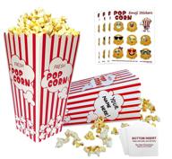 🍿 exploring a unique experience: viziy popcorn boxes container holder logo