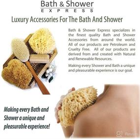 img 3 attached to Bath Shower Express Renewable Resource Personal Care ~ Bath & Bathing Accessories