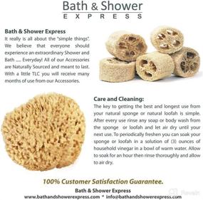 img 2 attached to Bath Shower Express Renewable Resource Personal Care ~ Bath & Bathing Accessories