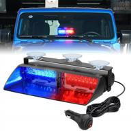 super bright nilight emergency strobe lights with suction cups - perfect for police, firefighters, and vehicle trucks - 2-year warranty included logo