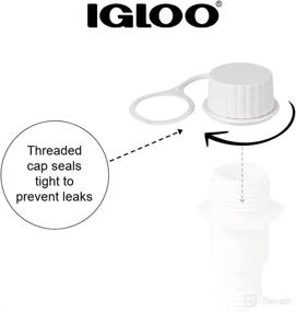 img 2 attached to Igloo Tethered Drain Plug White
